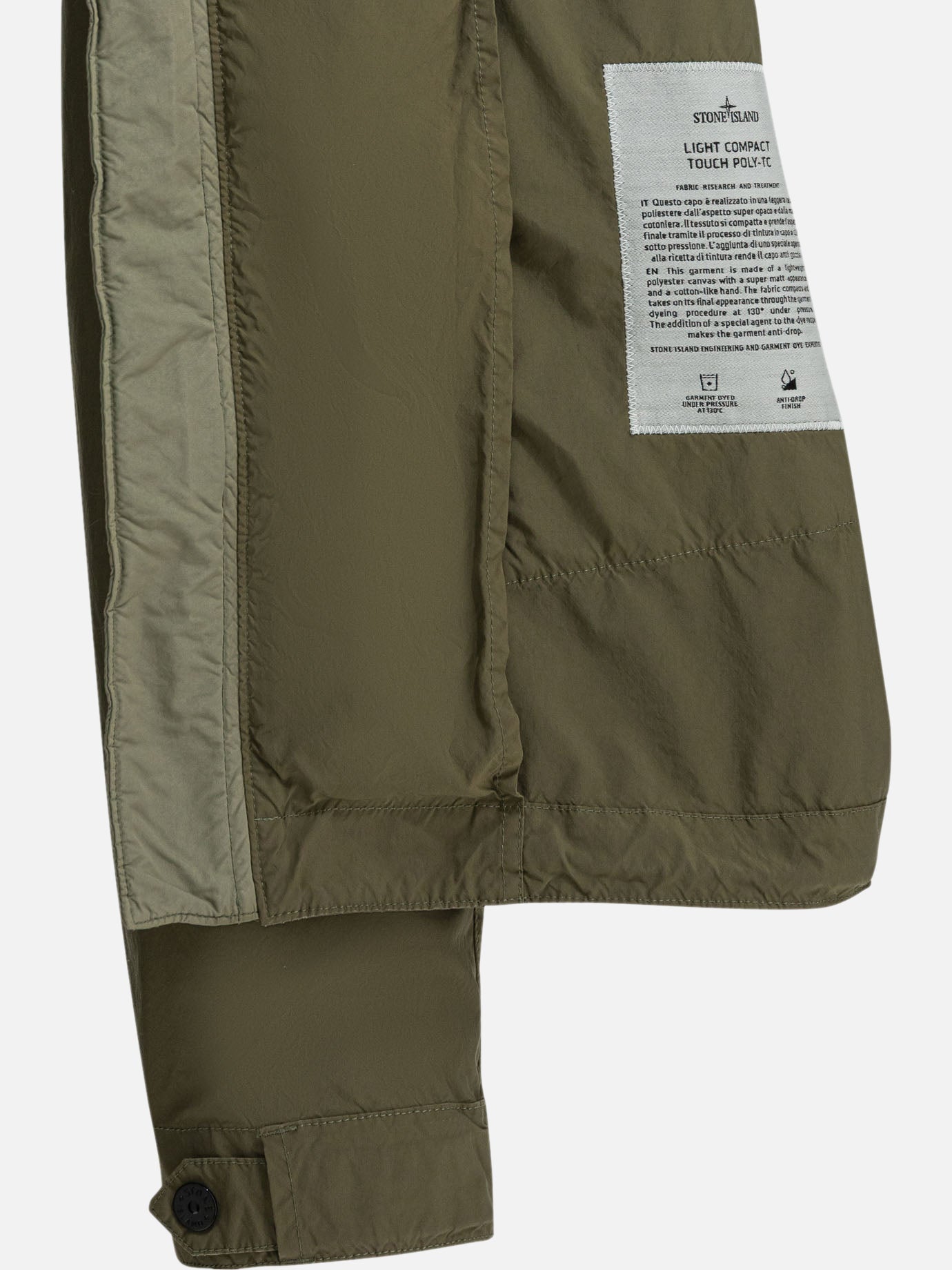 Raincoats & Trench coats Logo Green - Stone Island Men | PDP | VIETTI Online Store | Zoom-Modal_4