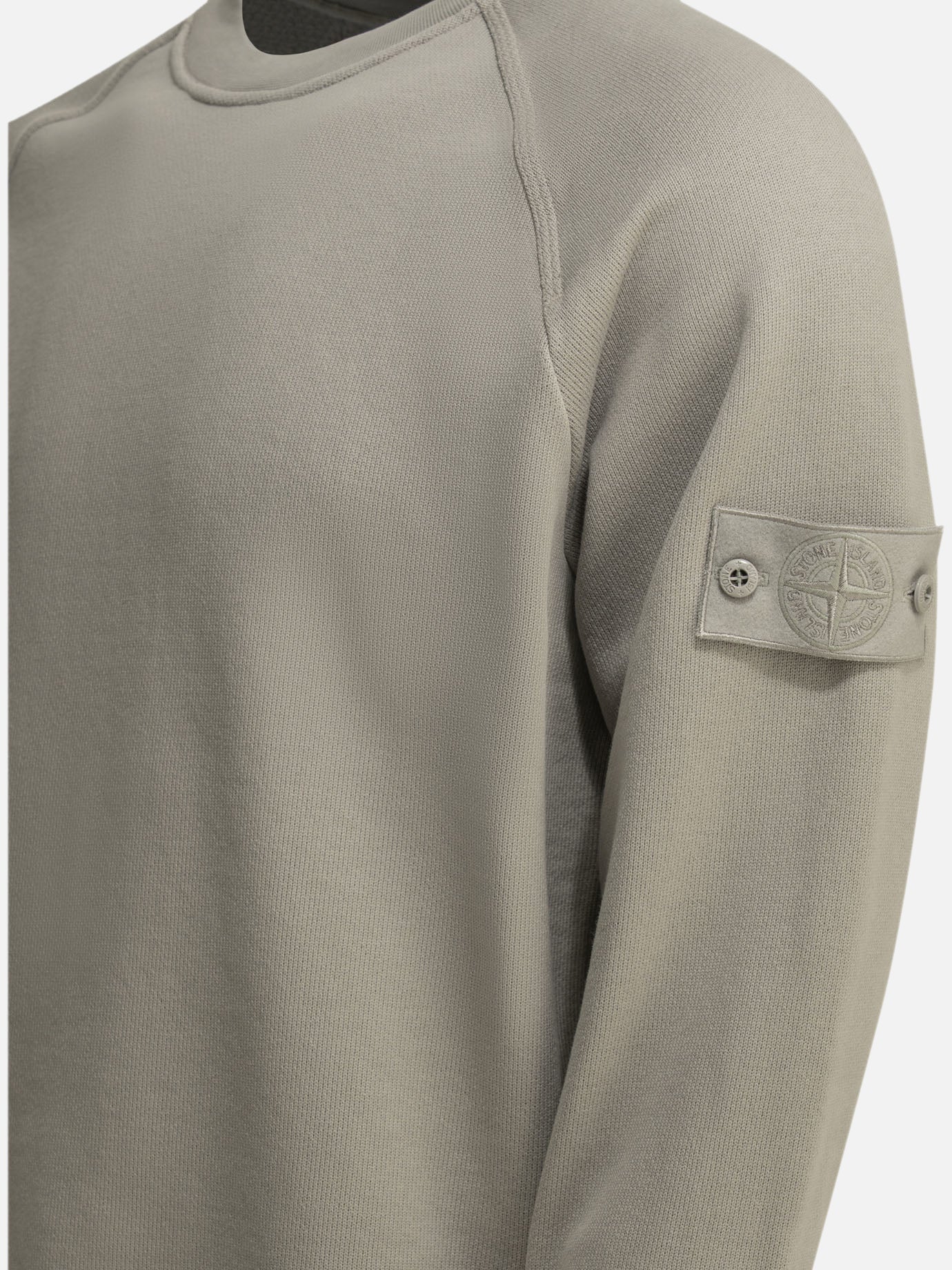 Crewnecks Logo Grey - Stone Island Men | PDP | VIETTI Online Store | Zoom-Modal_4