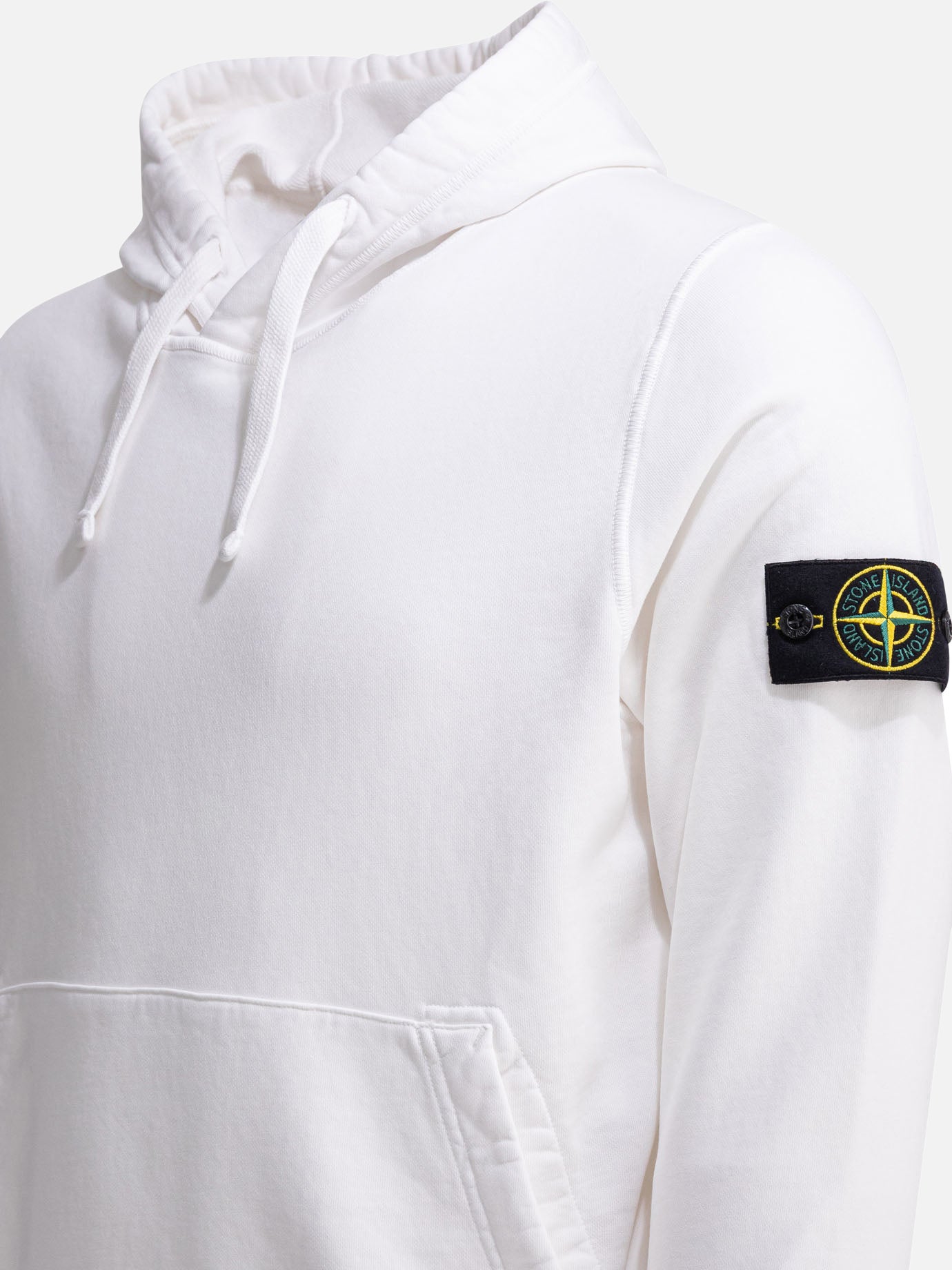 Hoodies Logo White - Stone Island Men | PDP | VIETTI Online Store | Zoom-Modal_4