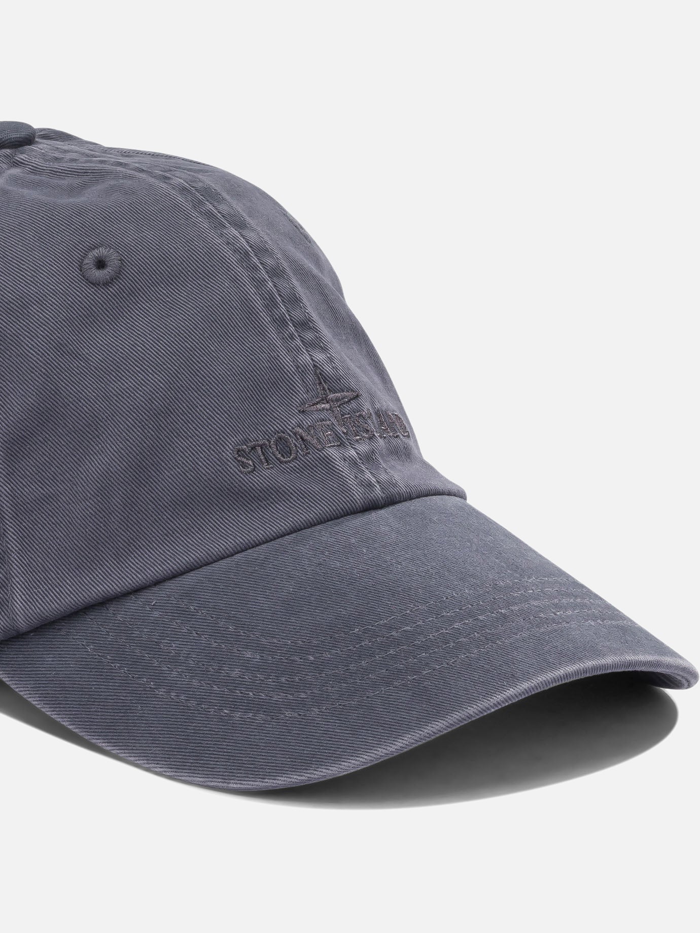 Baseball caps 100% cotton Blue - Stone Island Men | PDP | VIETTI Online Store | Zoom-Modal_4