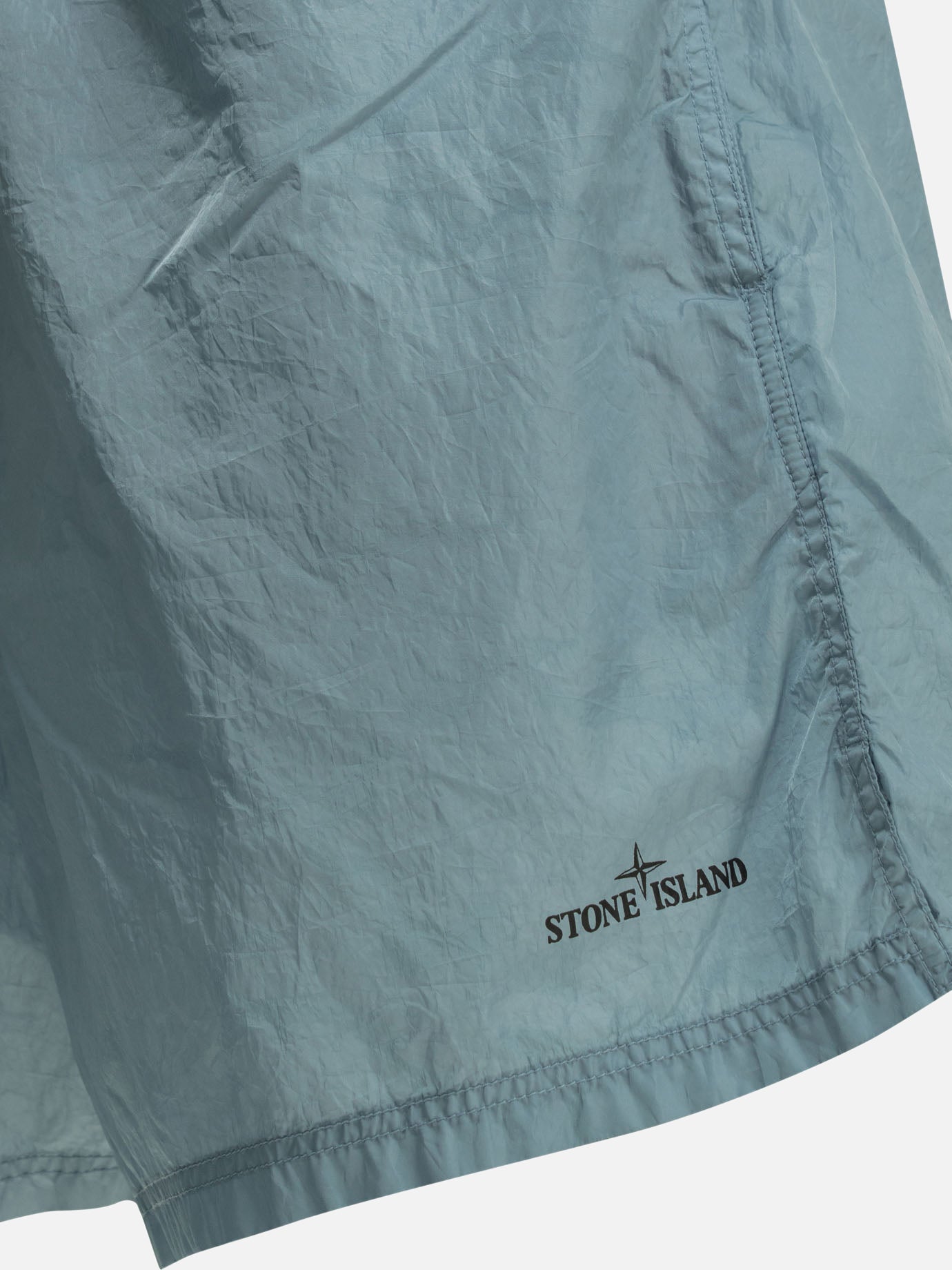 Swim shorts Logo Light blue - Stone Island Men | PDP | VIETTI Online Store | Zoom-Modal_4