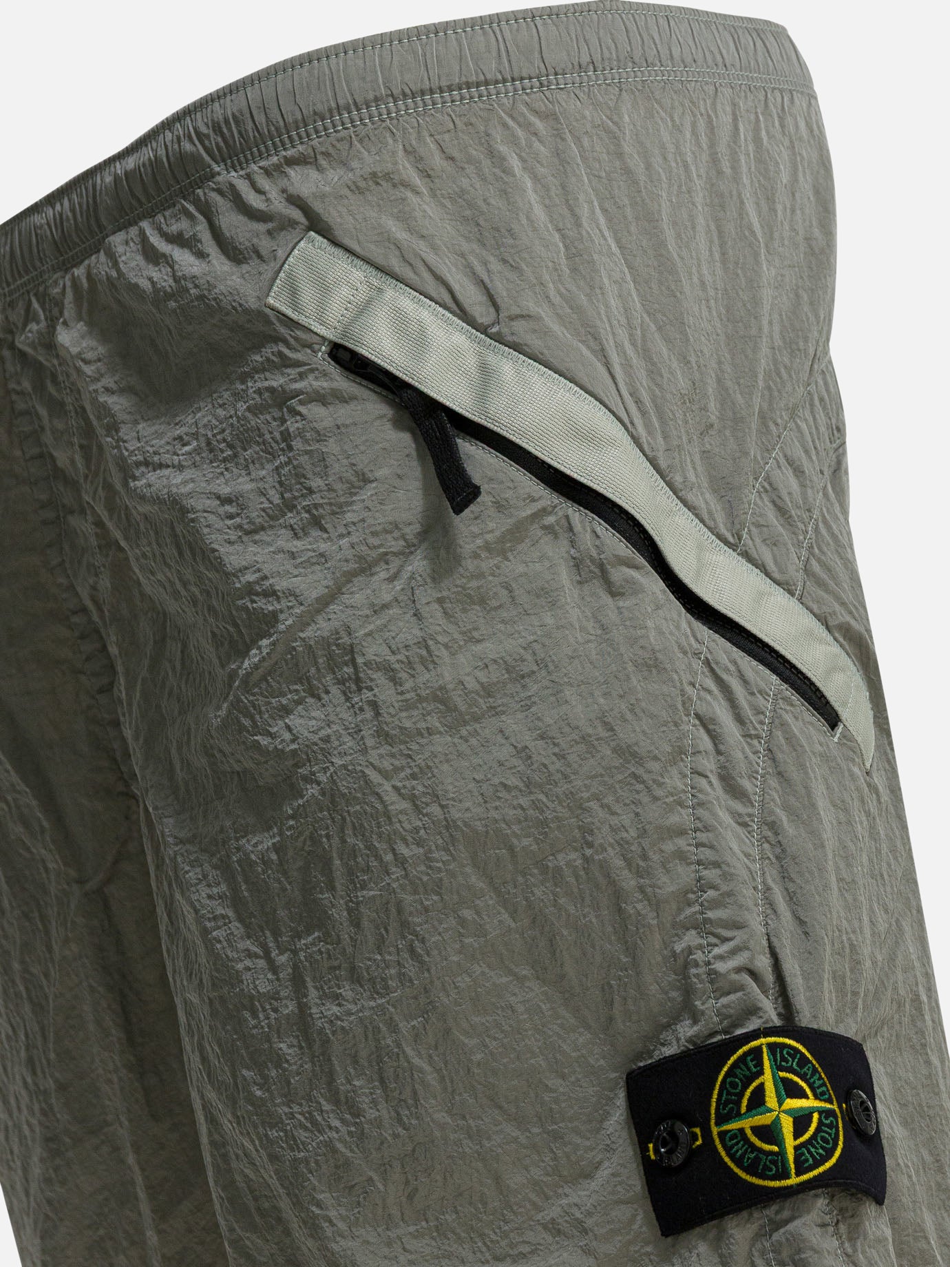 Technical shorts Logo Grey - Stone Island Men | PDP | VIETTI Online Store | Zoom-Modal_4