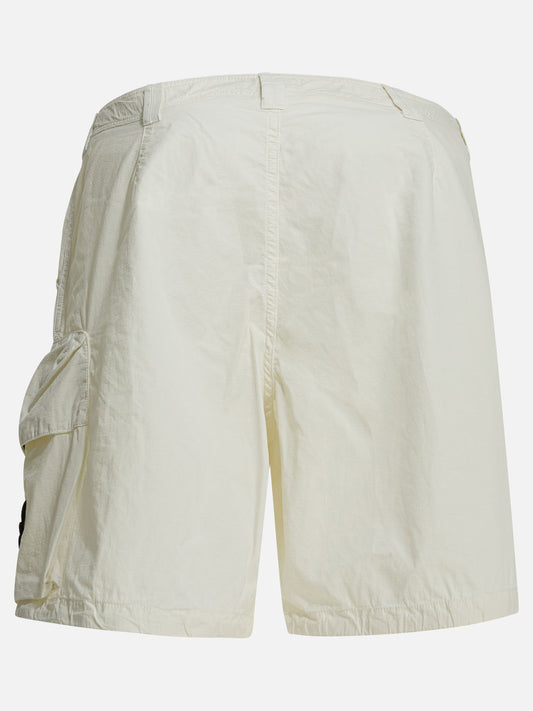 Short cargo Logo Bianco - Stone Island Uomo | PLP | VIETTI Online Store | 2