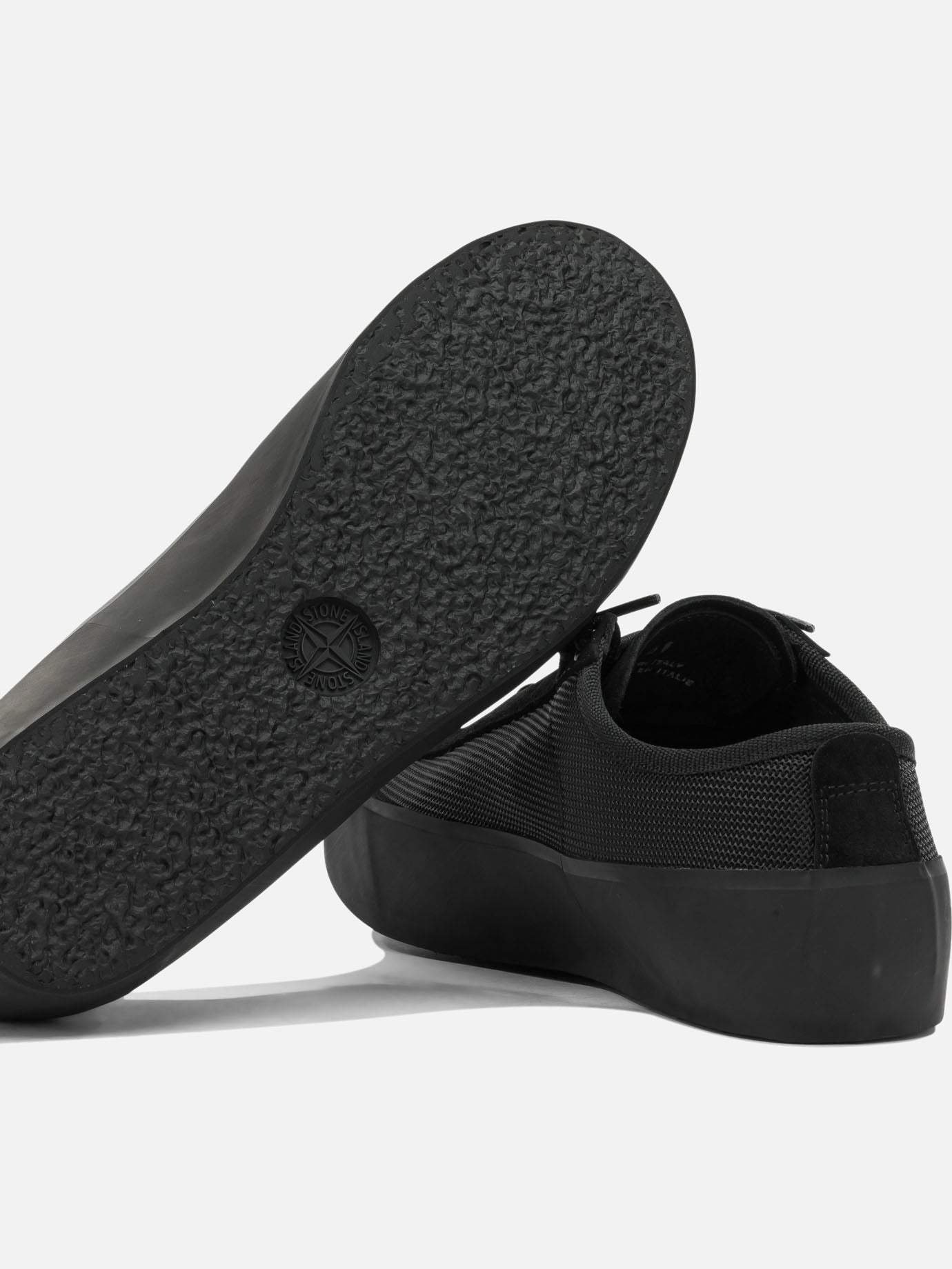 Low top sneakers 100% calf leather - 100% rubber Black - Stone Island Men | PDP | VIETTI Online Store | Zoom-Modal_5