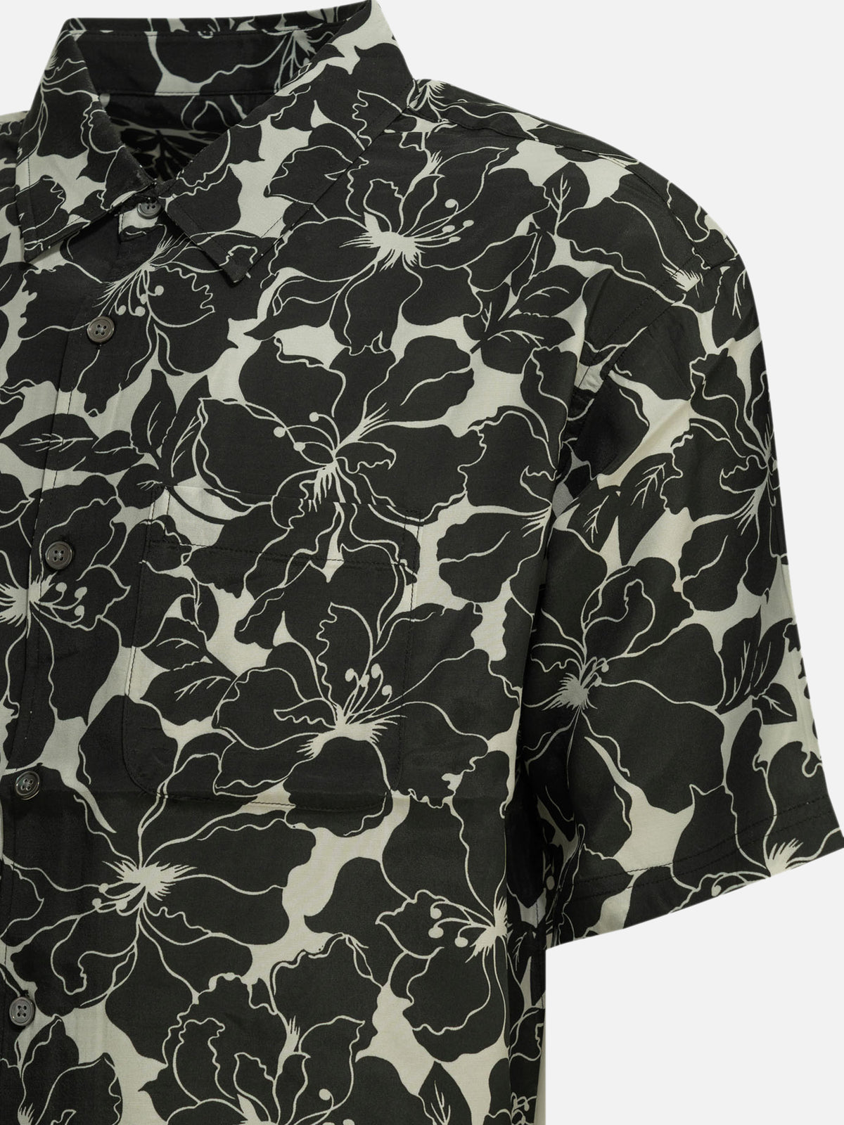 Stüssy "Hawaiian" Casual Shirt Black