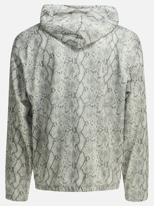 Stüssy "Athletic Mesh Sanke" Zip-Up Sweatshirt Grey
