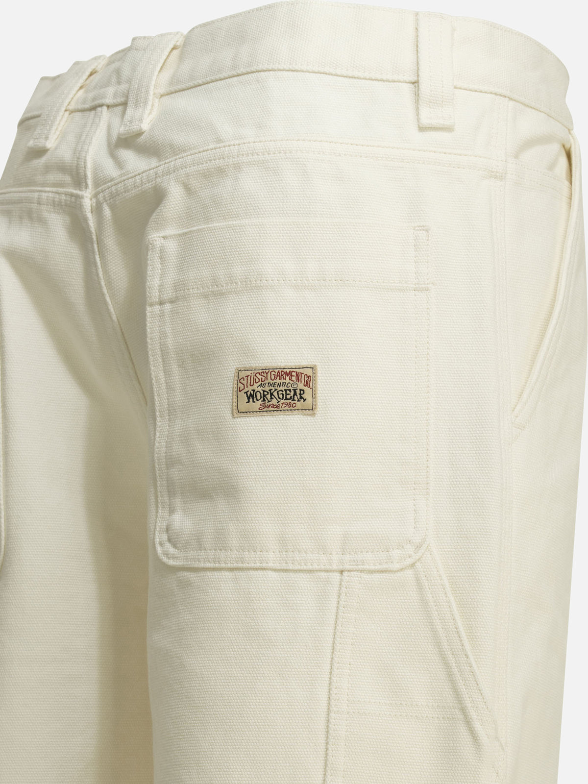 Stüssy "Carpenter" Work Pants White