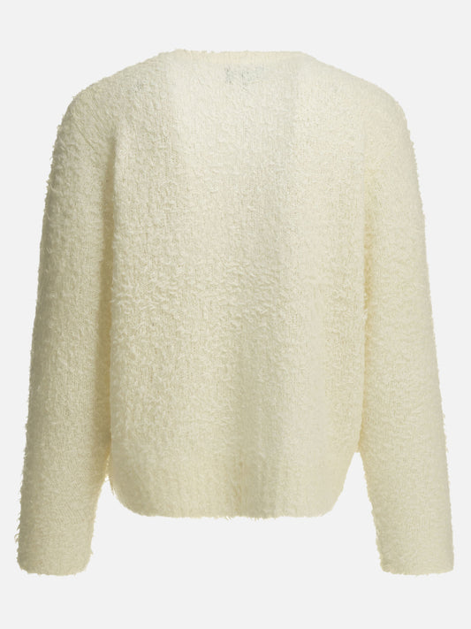 Stüssy "Textured" Cardigan White