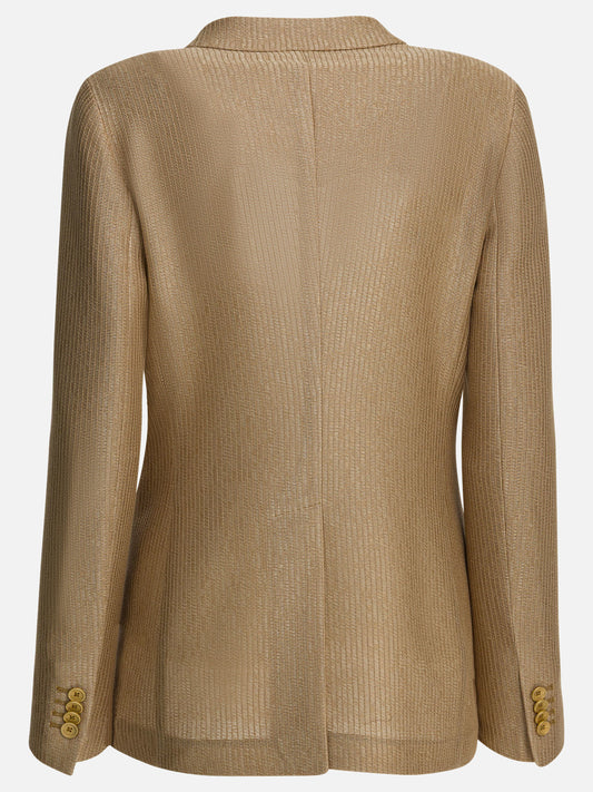 Blazers Solid colour Beige - Tagliatore Women | PLP | VIETTI Online Store | 2