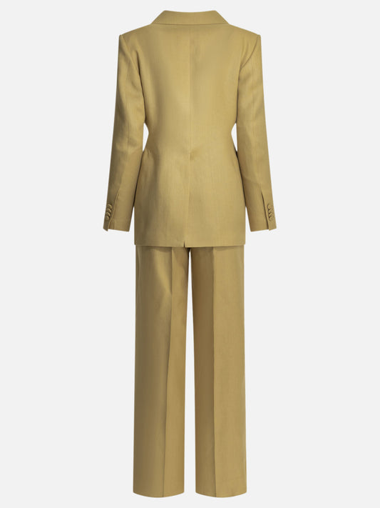 Formal shirts 100% linen - Lining: 100% cupro Beige - Tagliatore Women | PLP | VIETTI Online Store | 2