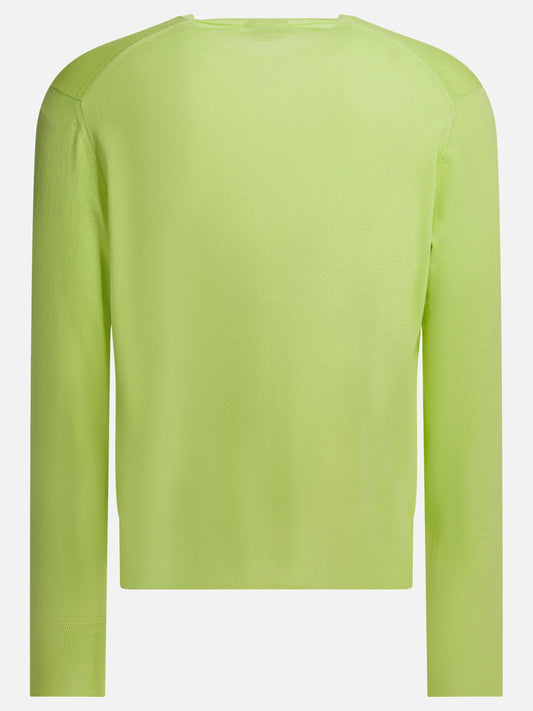 Crewneck sweaters Solid colour Green - Tom Ford Men | PLP | VIETTI Online Store | 2