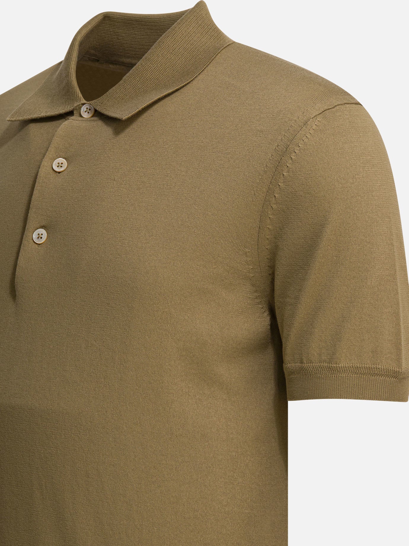 Polo shirts with buttons Solid colour Beige - Tom Ford Men | PDP | VIETTI Online Store | Zoom-Modal_4