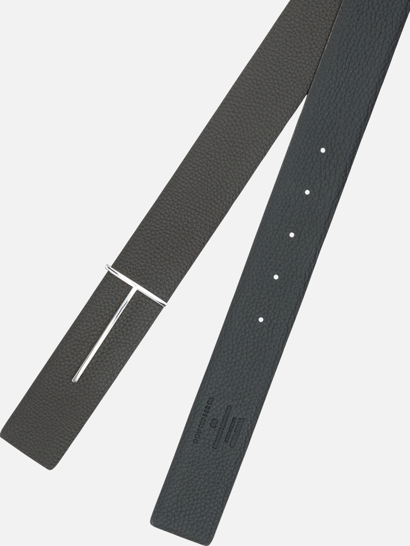 Leather belts 100% calf leather Brown - Tom Ford Men | PDP | VIETTI Online Store | Zoom-Modal_3