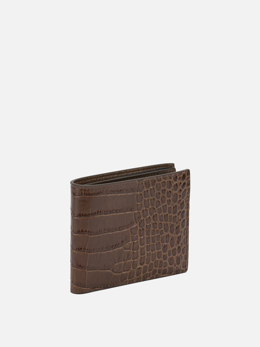 Portafogli 100% calf leather Marrone - Tom Ford Uomo | PLP | VIETTI Online Store | 2