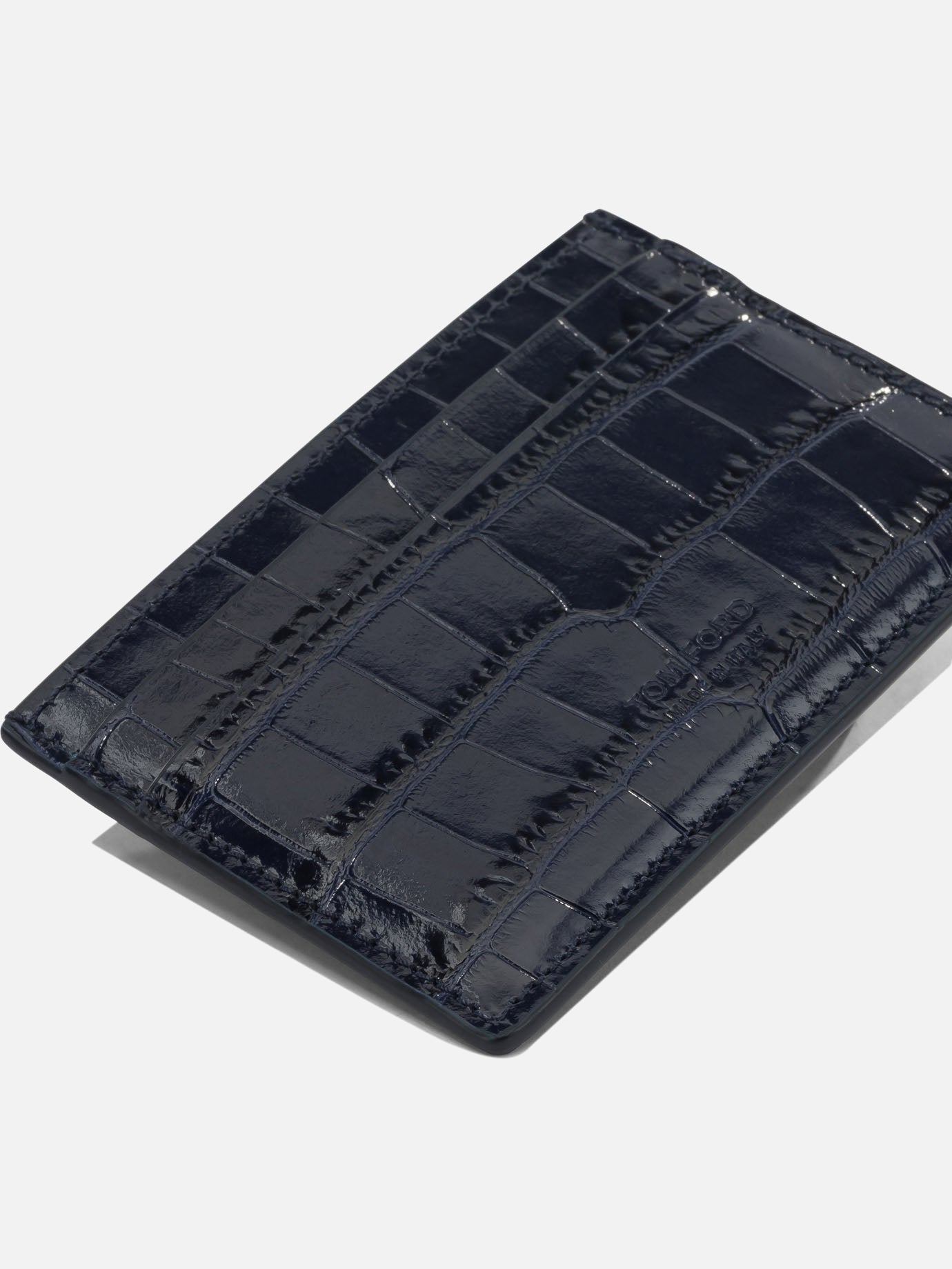 Card holders 100% calf leather Blue - Tom Ford Men | PDP | VIETTI Online Store | Zoom-Modal_4