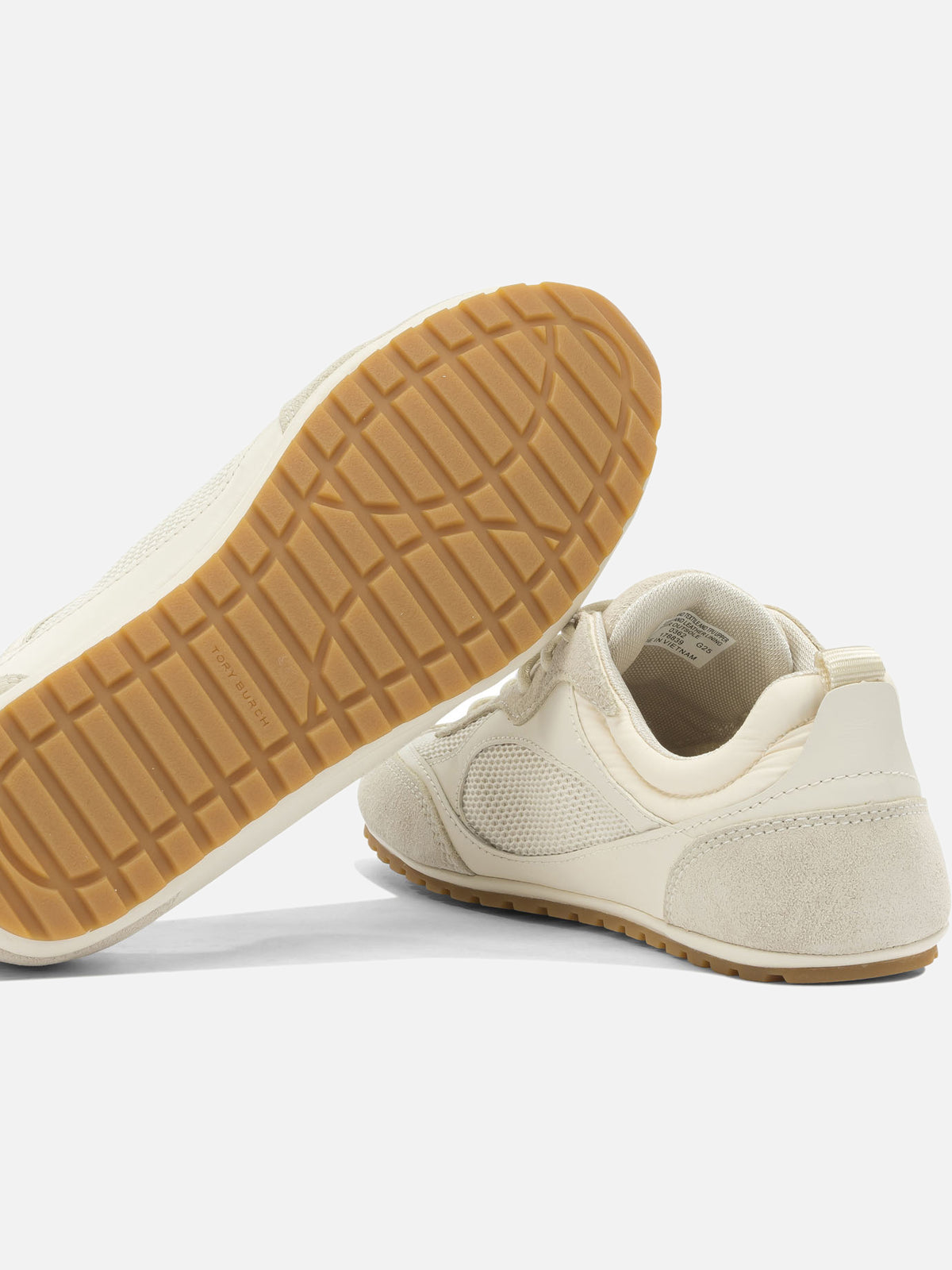 Tory Burch "Field" Low-Top Sneakers White