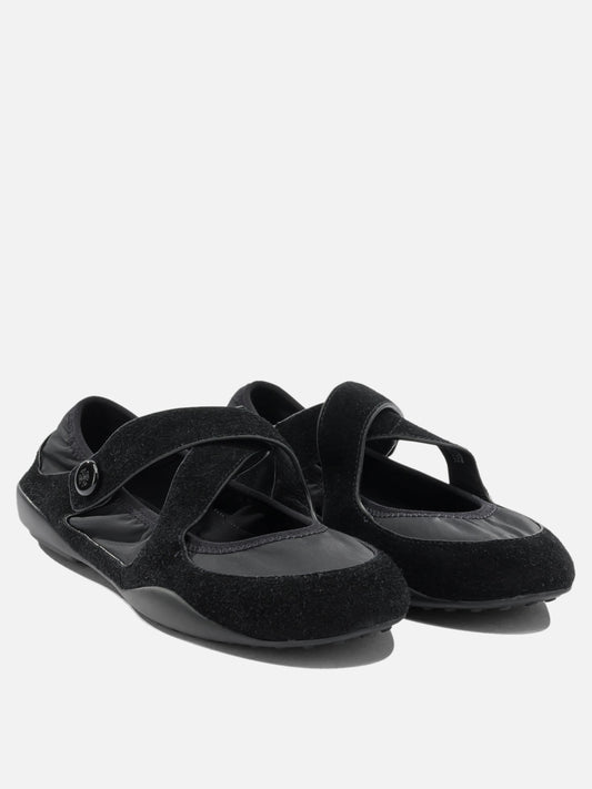 Tory Burch "Romy" Mary Jane Flats Black