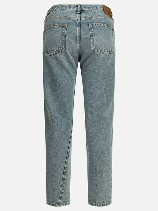 Straight-leg jeans Solid colour Light blue - Toteme Women | PDP | VIETTI Online Store | 2