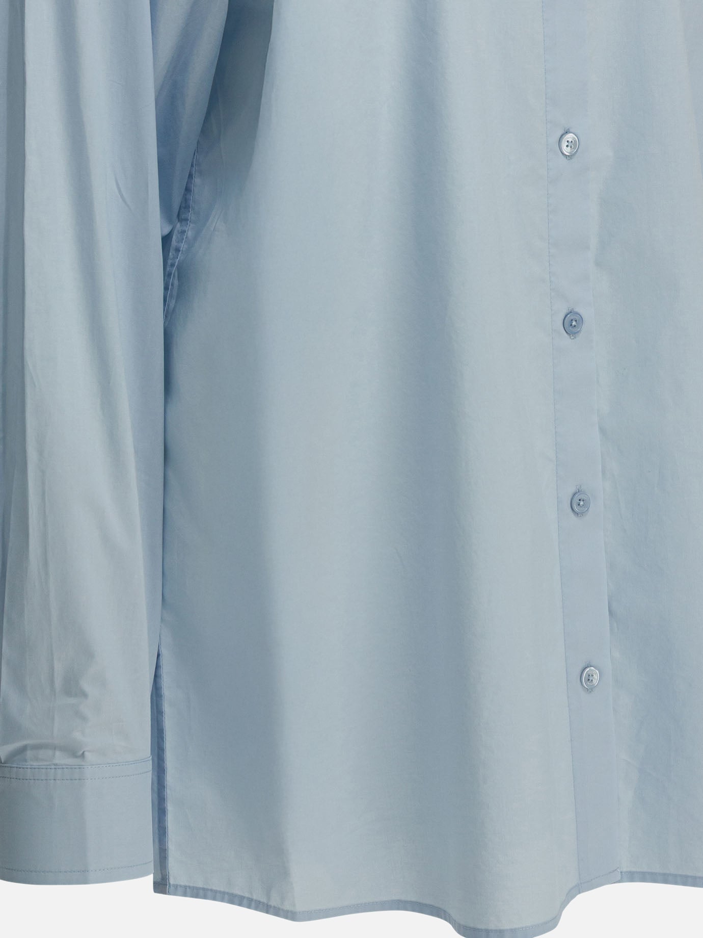 Casual shirts Solid colour Light blue - Toteme Women | PDP | VIETTI Online Store | Zoom-Modal_4