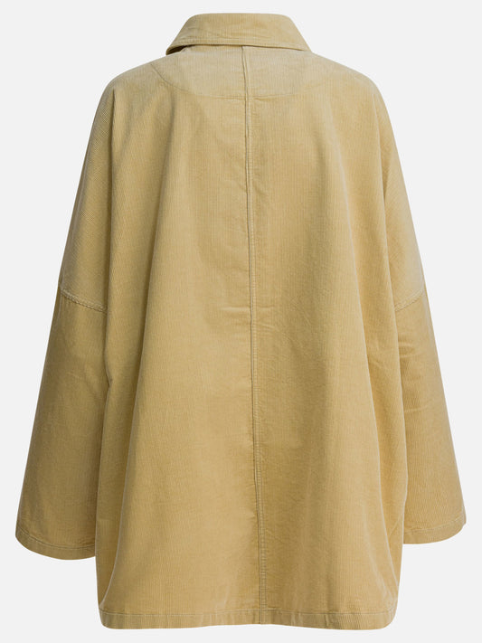Overshirt jackets Solid colour Beige - Toteme Women | PLP | VIETTI Online Store | 2