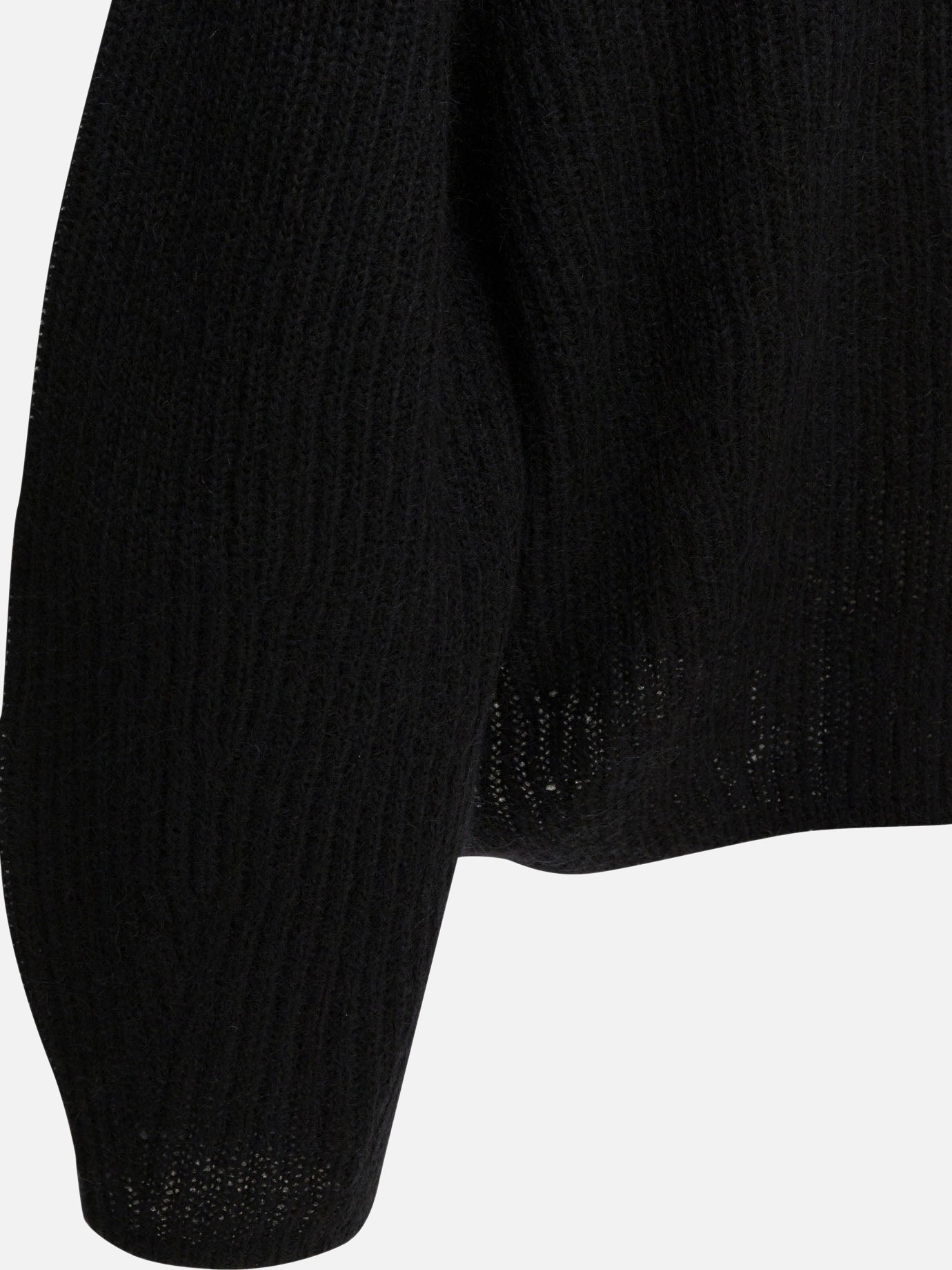 Crewneck sweaters Solid colour Black - Toteme Women | PDP | VIETTI Online Store | Zoom-Modal_4