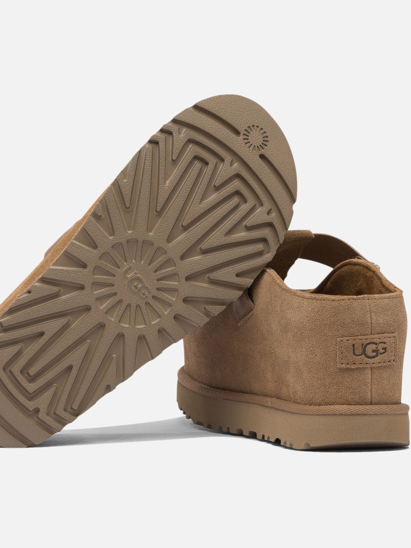 Flat sandals 100% suede - 100% rubber Beige - Ugg Women | PDP | VIETTI Online Store | Zoom-Modal_5