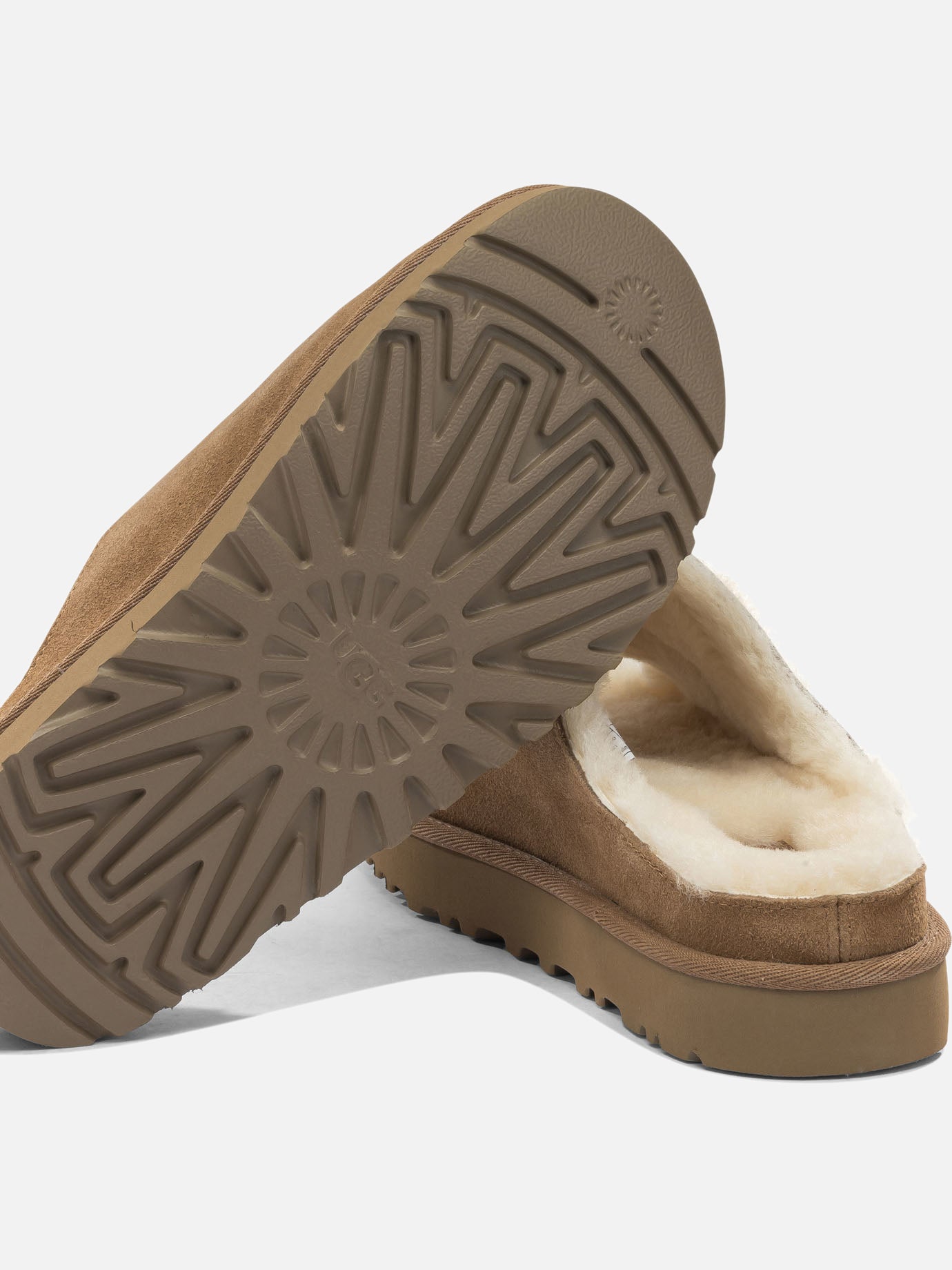 Slides 100% suede - 100% rubber Beige - Ugg Women | PDP | VIETTI Online Store | Zoom-Modal_5