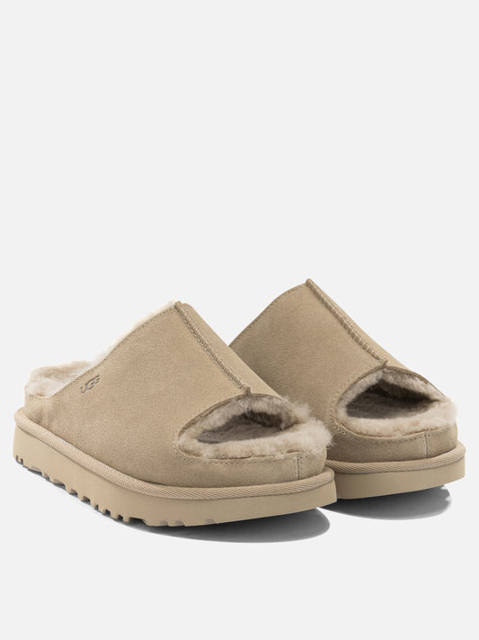 Slides 100% suede - 100% rubber Beige - Ugg Donna | PLP | VIETTI Online Store | 2