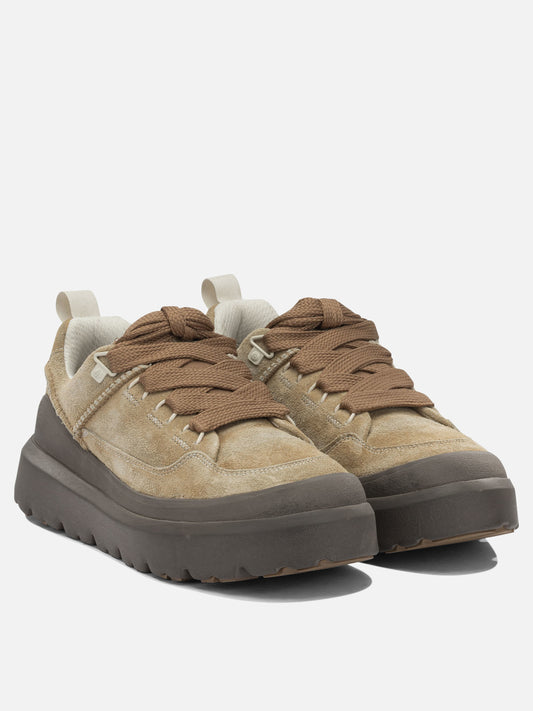Low top sneakers 100% suede leather - 100% rubber Beige - Ugg Men | PLP | VIETTI Online Store | 2