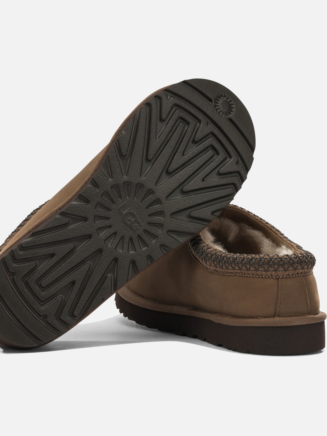 Slipper 100% leather - 100% rubber Marrone - Ugg Uomo | PDP | VIETTI Online Store | Zoom-Modal_5