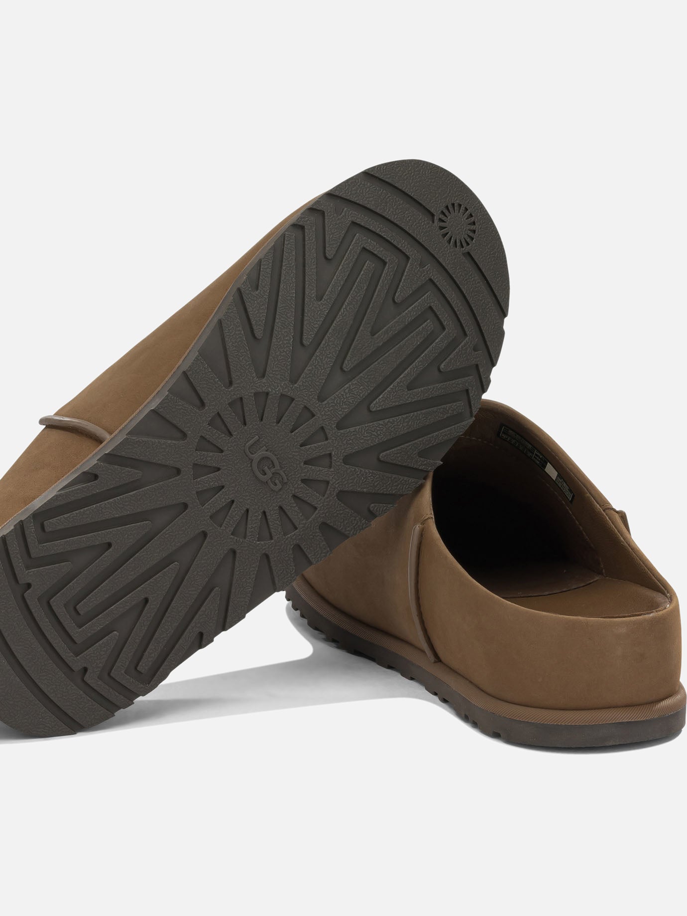 Flat sandals 100% suede leather - 100% rubber Brown - Ugg Men | PDP | VIETTI Online Store | Zoom-Modal_5
