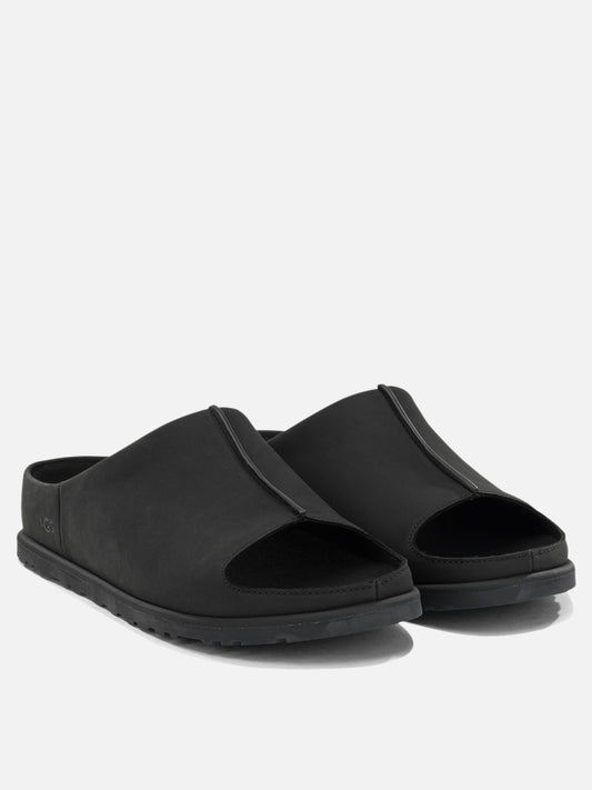 Slides 100% leather - 100% rubber Black - Ugg Men | PLP | VIETTI Online Store | 2