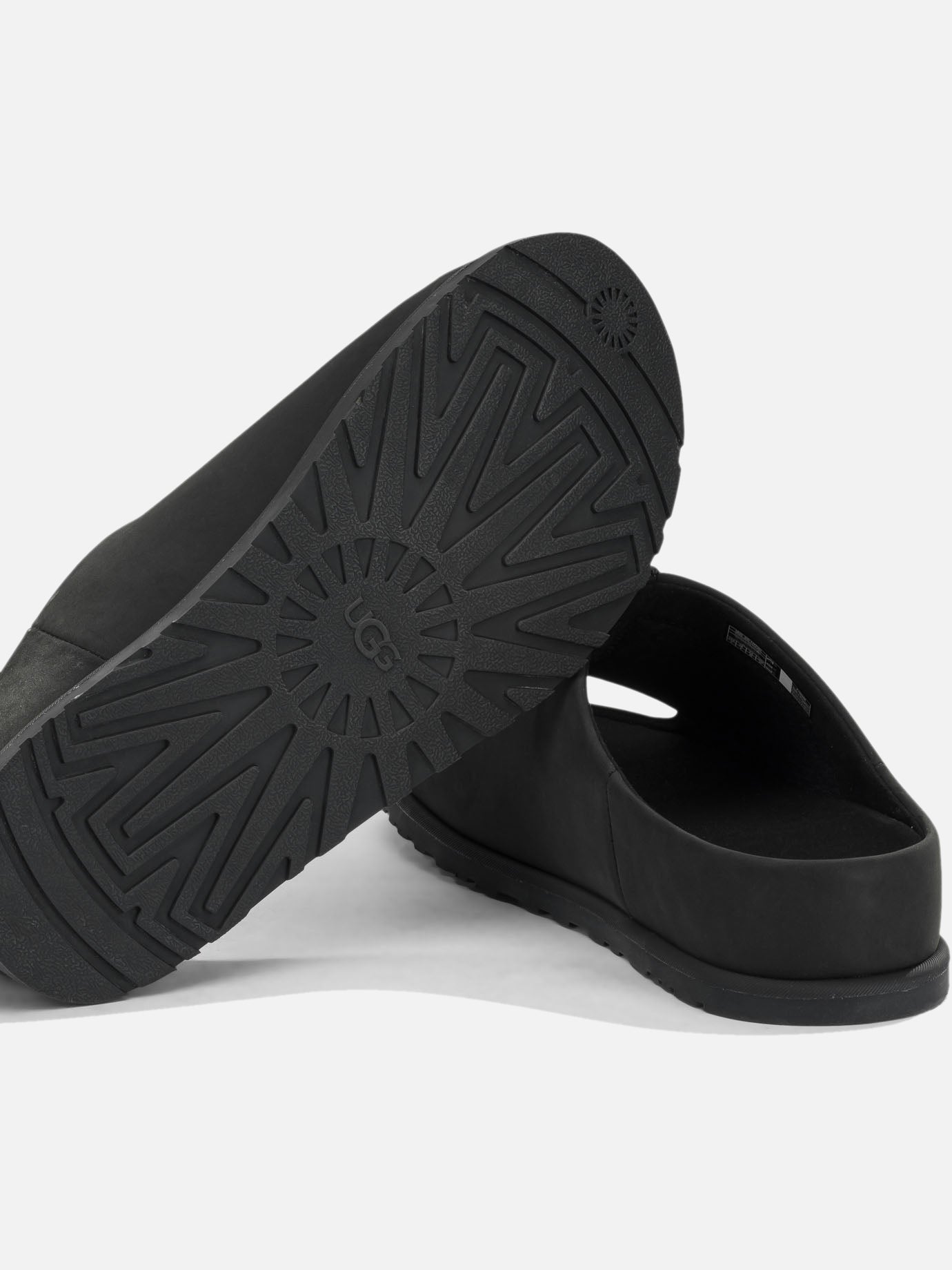 Slides 100% leather - 100% rubber Nero - Ugg Uomo | PDP | VIETTI Online Store | Zoom-Modal_5