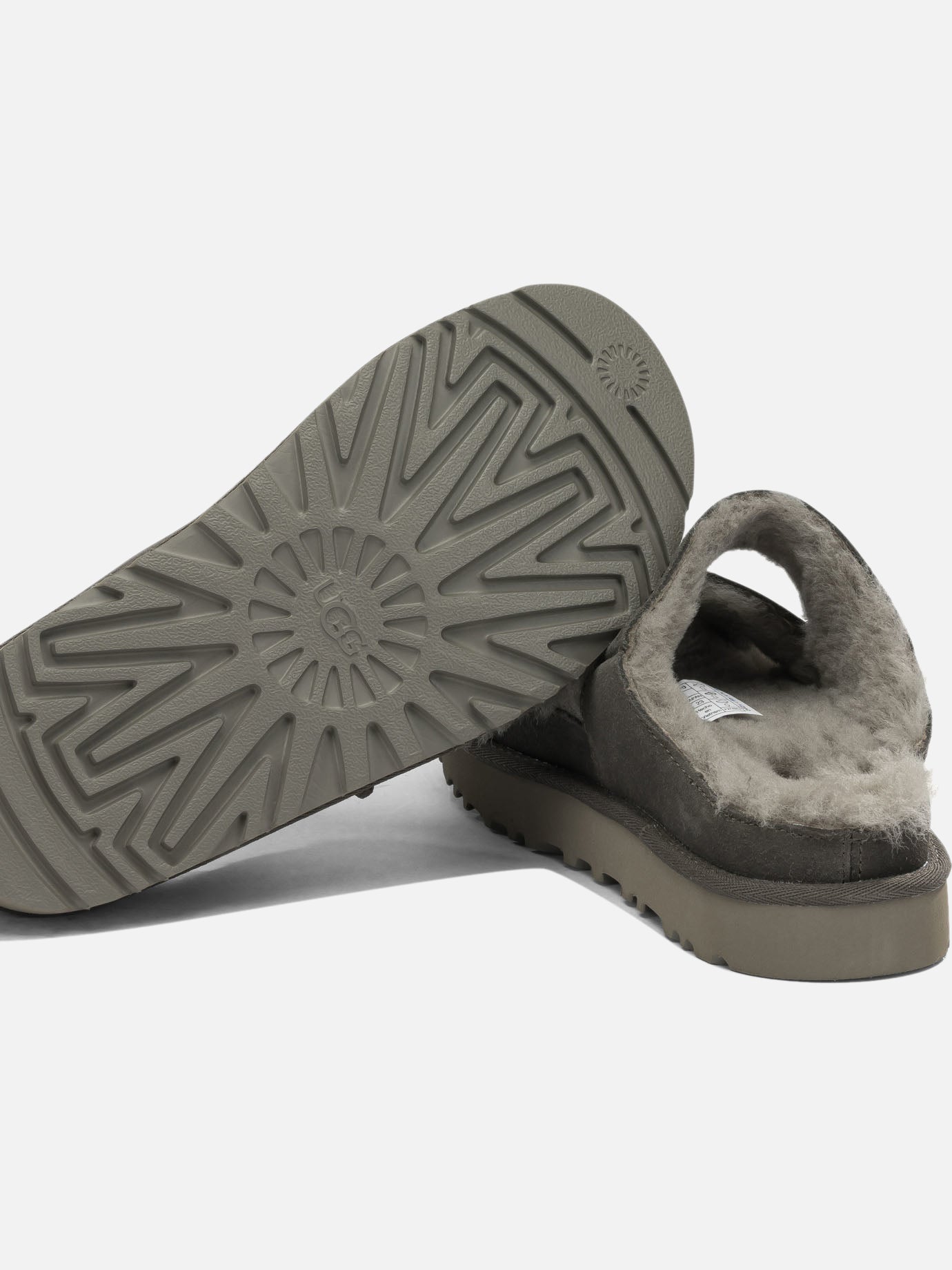 Slides 100% suede leather - 100% rubber Brown - Ugg Women | PDP | VIETTI Online Store | Zoom-Modal_5