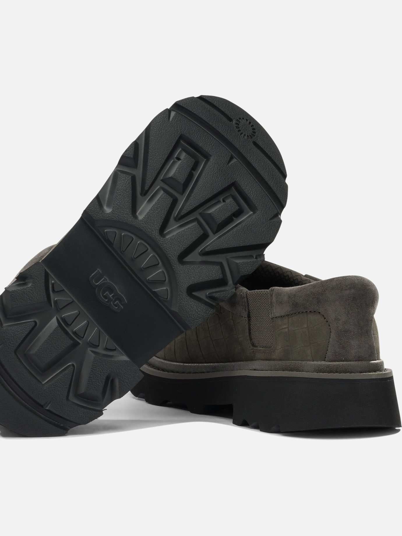 Slipper 100% suede - 100% rubber Grigio - Ugg Uomo | PDP | VIETTI Online Store | Zoom-Modal_5