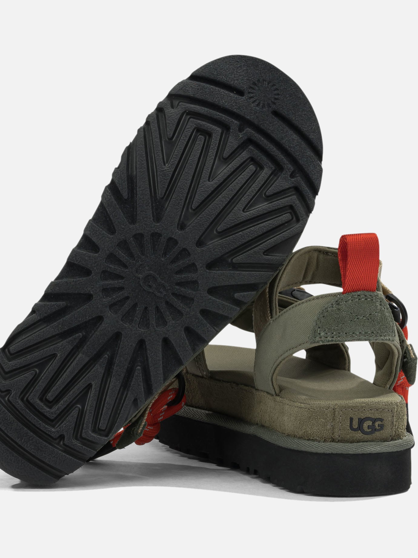 Flat sandals 100% recycled polyester - 100% ethylene vinil acetate Green - Ugg Women | PDP | VIETTI Online Store | Zoom-Modal_5