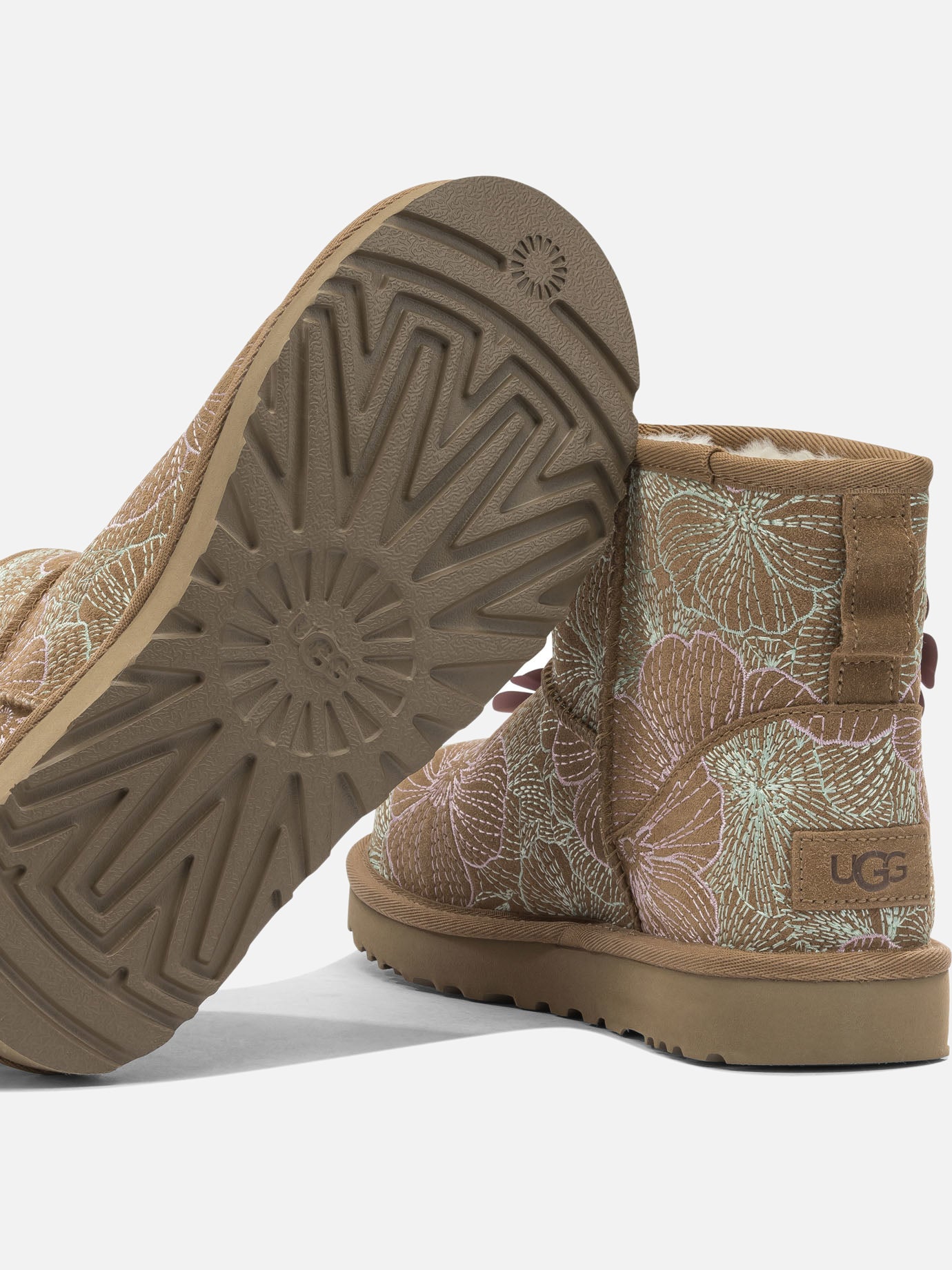 Pull-on boots 100% suede - 100% rubber Beige - Ugg Women | PDP | VIETTI Online Store | Zoom-Modal_5