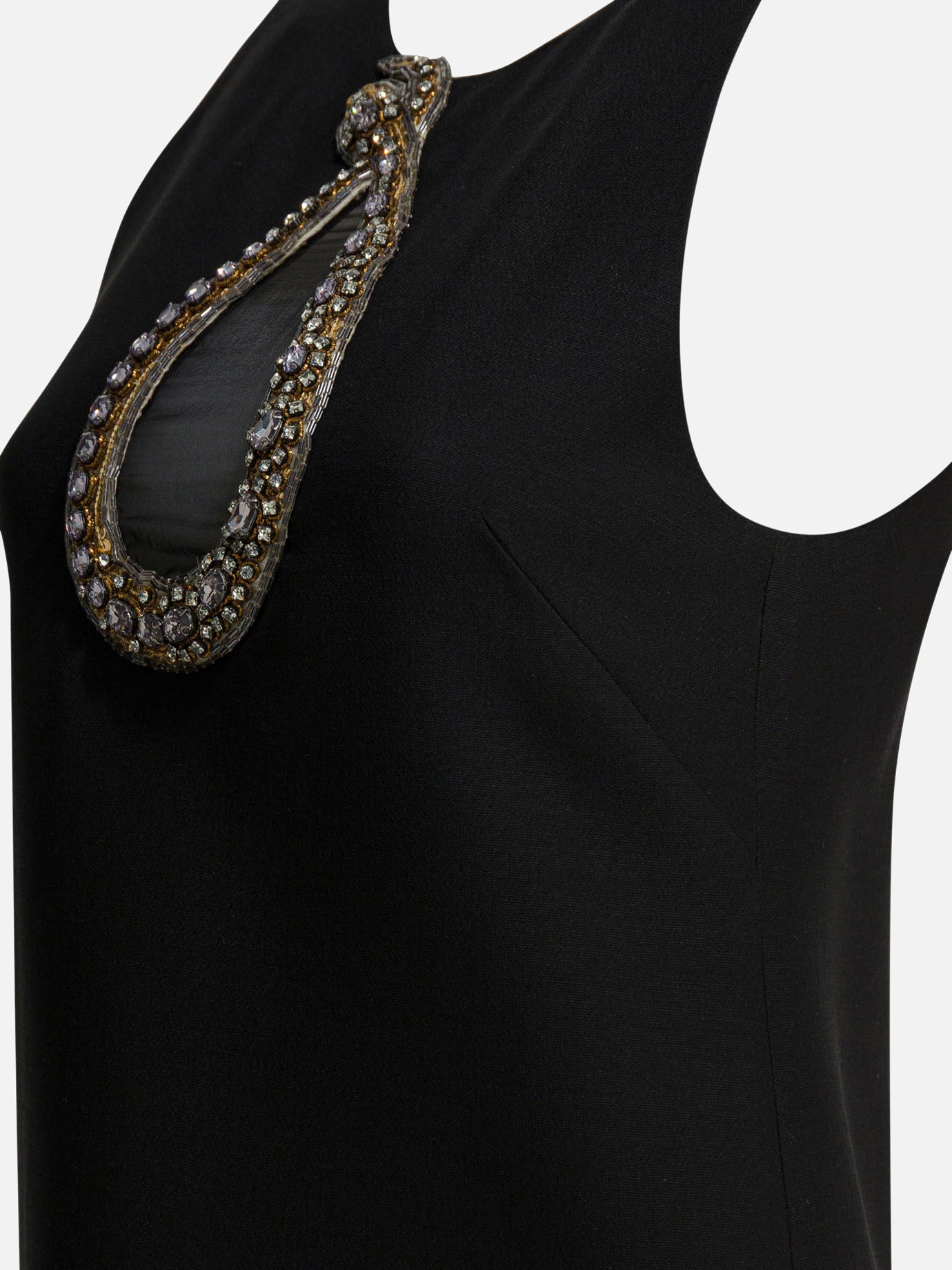 Mini dresses Embroidered Black - Valentino Women | PDP | VIETTI Online Store | Zoom-Modal_4