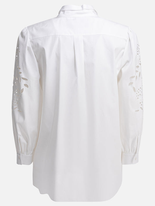 Casual shirts Embroidered White - Valentino Women | PLP | VIETTI Online Store | 2