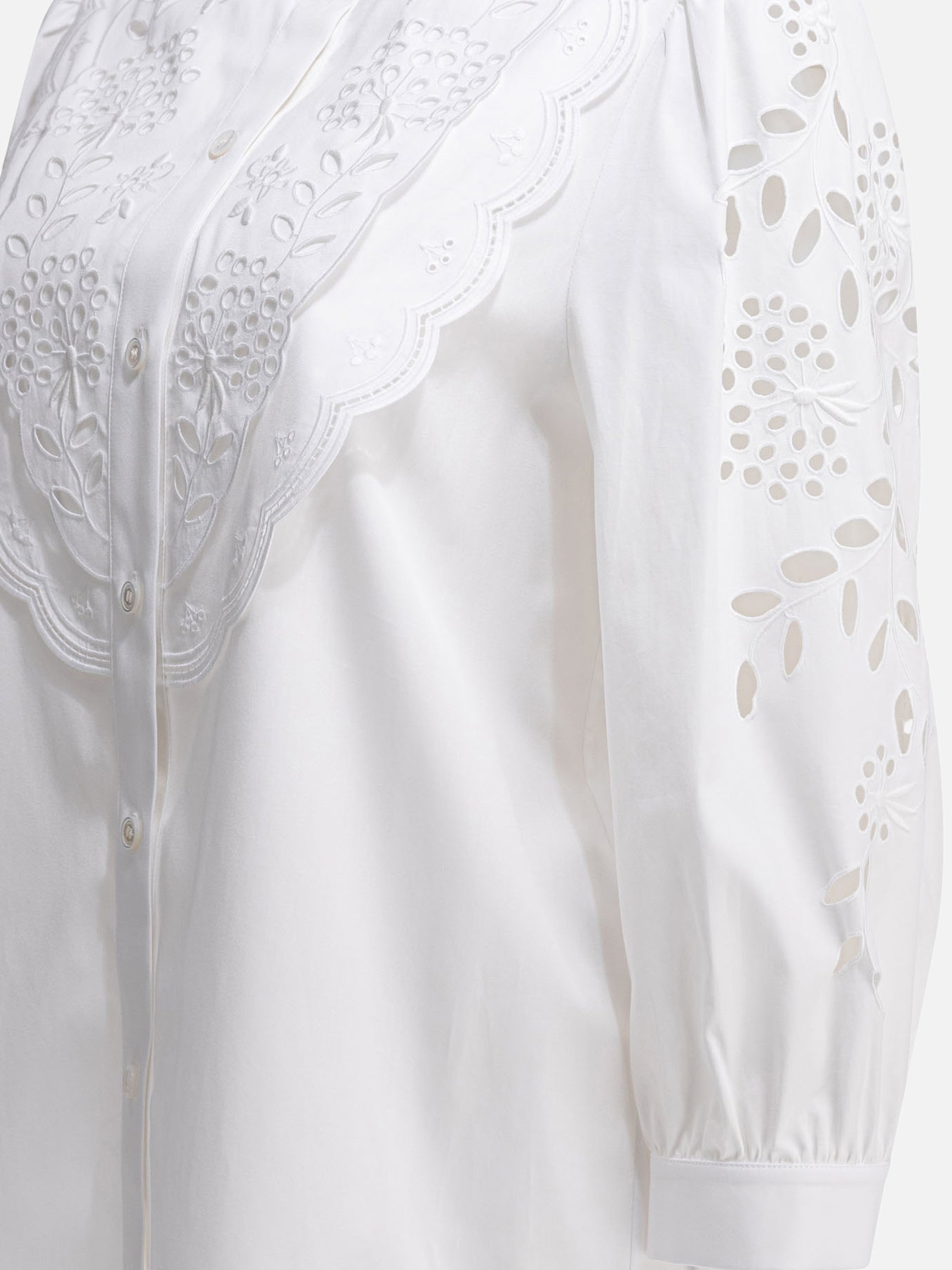 Casual shirts Embroidered White - Valentino Women | PDP | VIETTI Online Store | Zoom-Modal_4