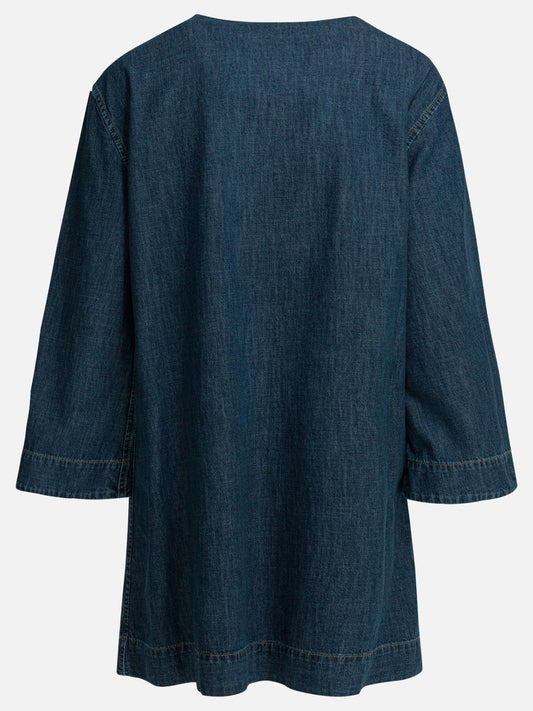 Mini dresses Logo Blue - Valentino Women | PLP | VIETTI Online Store | 2