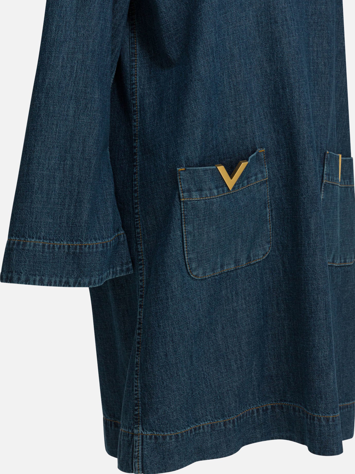 Mini dresses Logo Blue - Valentino Women | PDP | VIETTI Online Store | Zoom-Modal_4