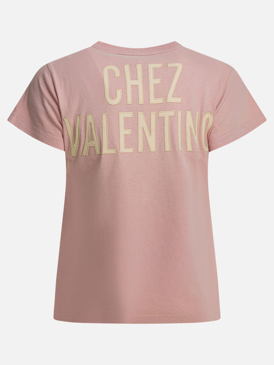 Crewneck t-shirts Graphics Pink - Valentino Women | PLP | VIETTI Online Store | 2