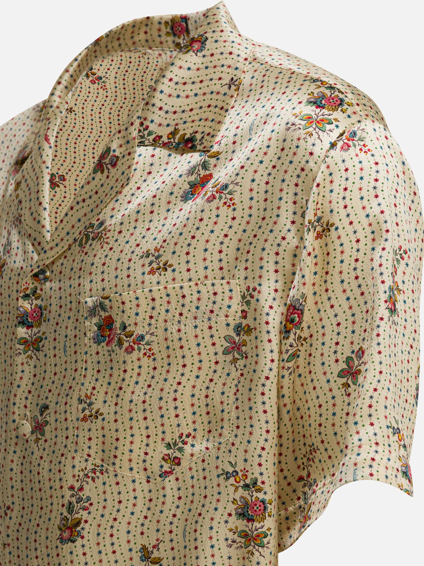 Casual shirts Floral Yellow - Valentino Men | PDP | VIETTI Online Store | Zoom-Modal_4