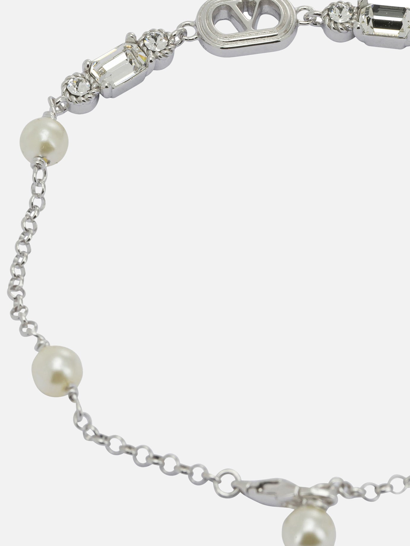 Bracelets & Anklets 100% crystal Silver - Valentino Garavani Women | PDP | VIETTI Online Store | Zoom-Modal_2