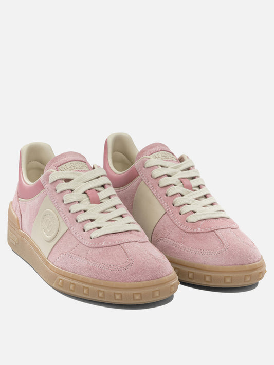 Sneaker basse 100% calf leather - 100% calf leather Rosa - Valentino Garavani Donna | PLP | VIETTI Online Store | 2