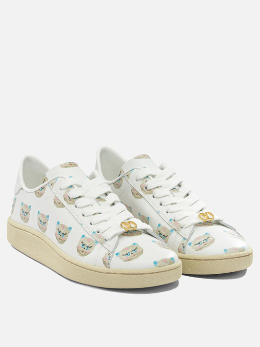 Low top sneakers 100% calf leather - 100% calf leather White - Valentino Garavani Women | PLP | VIETTI Online Store | 2