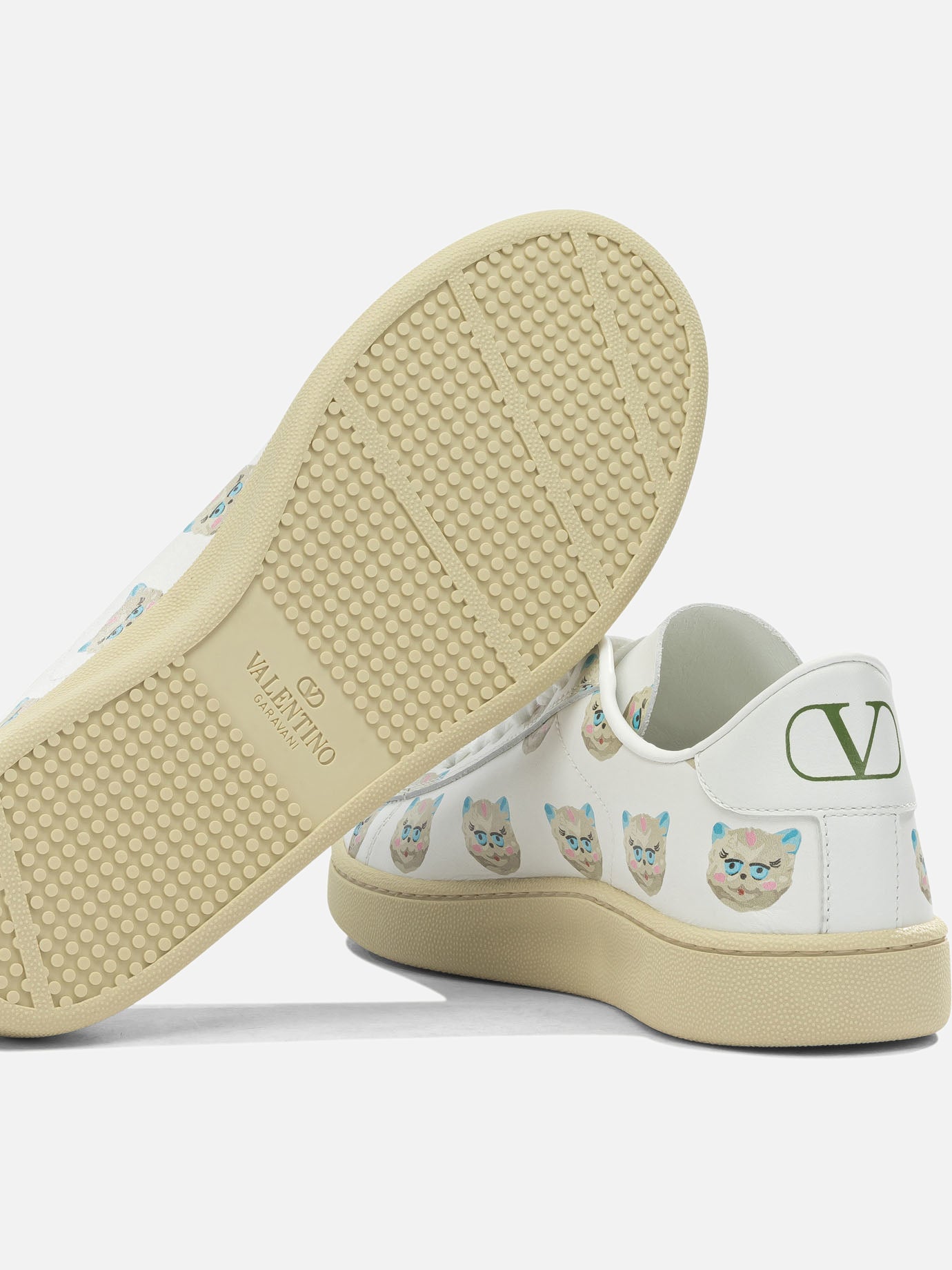 Low top sneakers 100% calf leather - 100% calf leather White - Valentino Garavani Women | PDP | VIETTI Online Store | Zoom-Modal_5