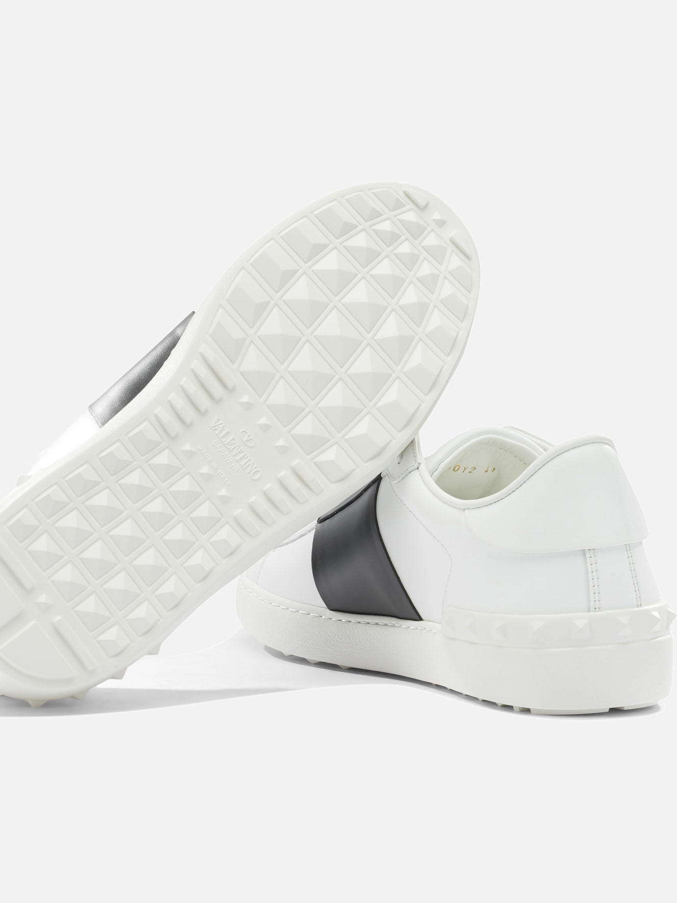 Sneaker basse 100% calf leather - 100% calf leather Bianco - Valentino Garavani Uomo | PDP | VIETTI Online Store | Zoom-Modal_5