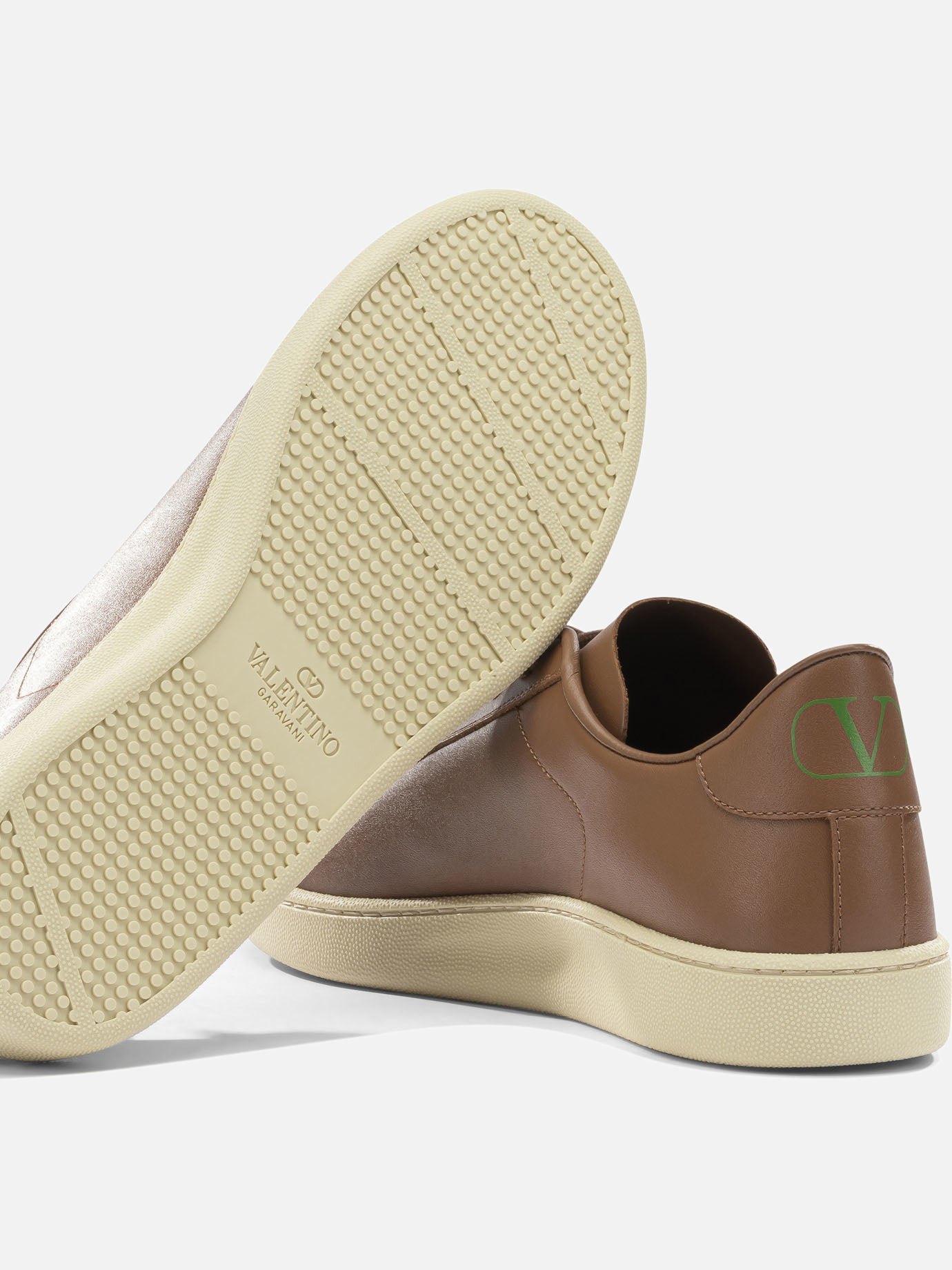 Low top sneakers 100% calf leather - 100% rubber Brown - Valentino Garavani Men | PDP | VIETTI Online Store | Zoom-Modal_5